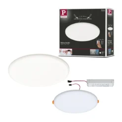 Paulmann 93068 LED Einbaupanel Veluna VariFit rund 215mm IP44 3-Stufen-dimmbar
