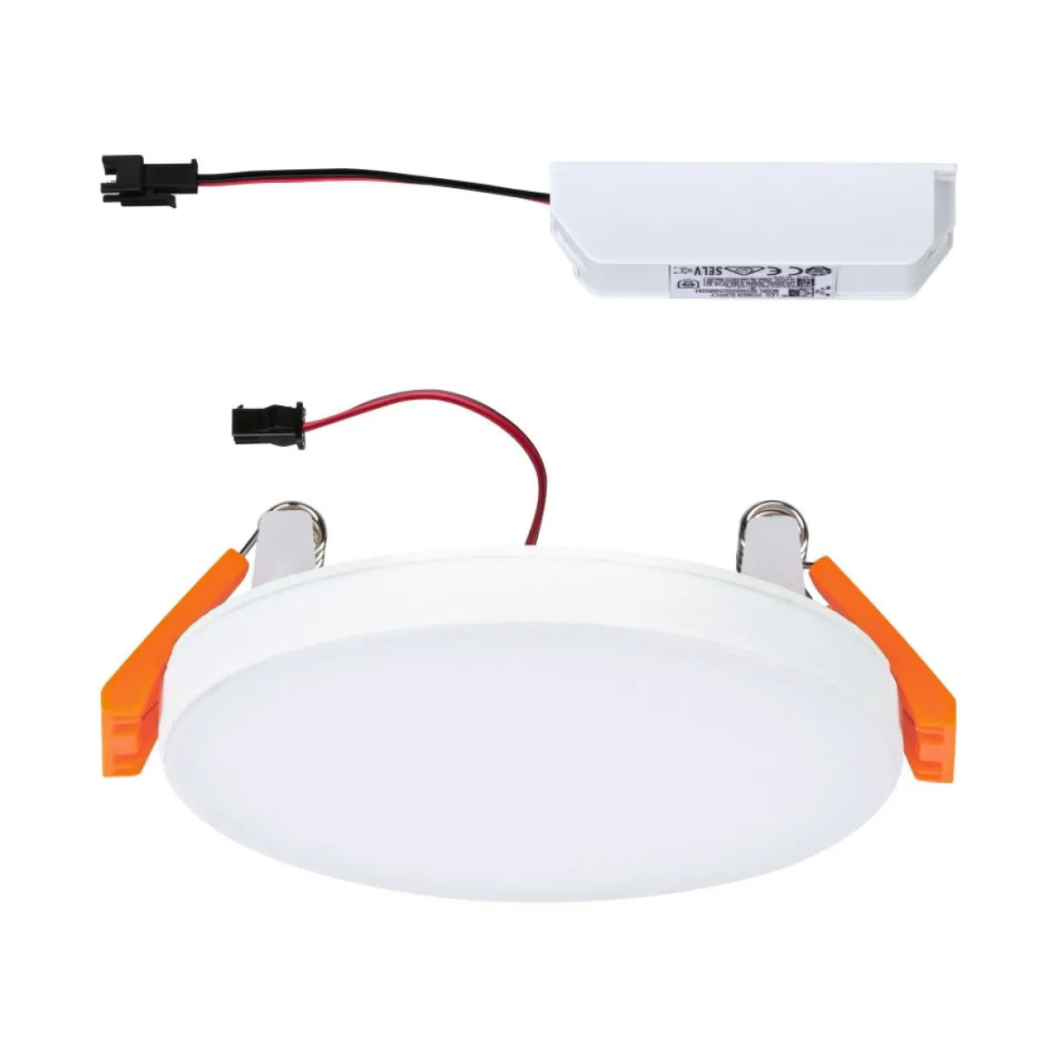 Paulmann 79932 LED Einbaupanel Veluna Edge IP44 90mm 4000K Weiß