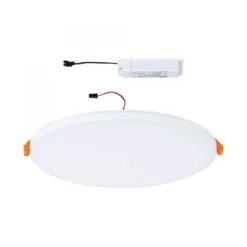 Paulmann 79946 LED Einbaupanel Veluna Edge IP44 200mm 3000K Weiß dimmbar