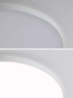 Paulmann 79946 LED Einbaupanel Veluna Edge IP44 200mm 3000K Weiß dimmbar