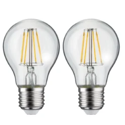 Paulmann 28856 LED Filament Birne 2x5W E27 Klar Warmweiß