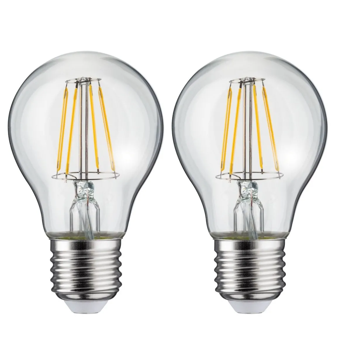 Paulmann 28856 LED Filament Birne 2x5W E27 Klar Warmweiß