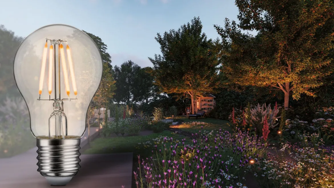 Paulmann 28973 LED Filament E27 Goldlicht insektenfreundlich