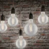 Paulmann 28968 LED Globe G80 E27 Klar 2700K dimmbar