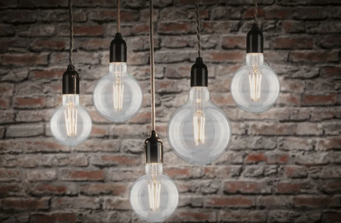 Paulmann 28968 LED Globe G80 E27 Klar 2700K dimmbar