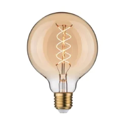 Paulmann 29246 LED Globe G95 Filament S-Form 300lm 1800K Gold 3-Step-Dim