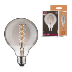 Paulmann 29247 LED Globe G95 Filament S-Form 170lm 1800K Rauchglas 3-Step-Dim