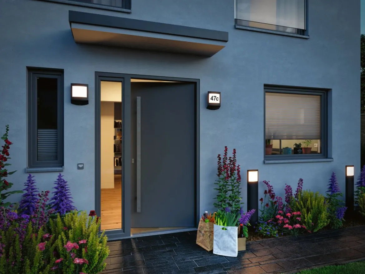 Paulmann 94509 LED Hausnummernleuchte Smart Home Zigbee Padea IP44 tunable warm