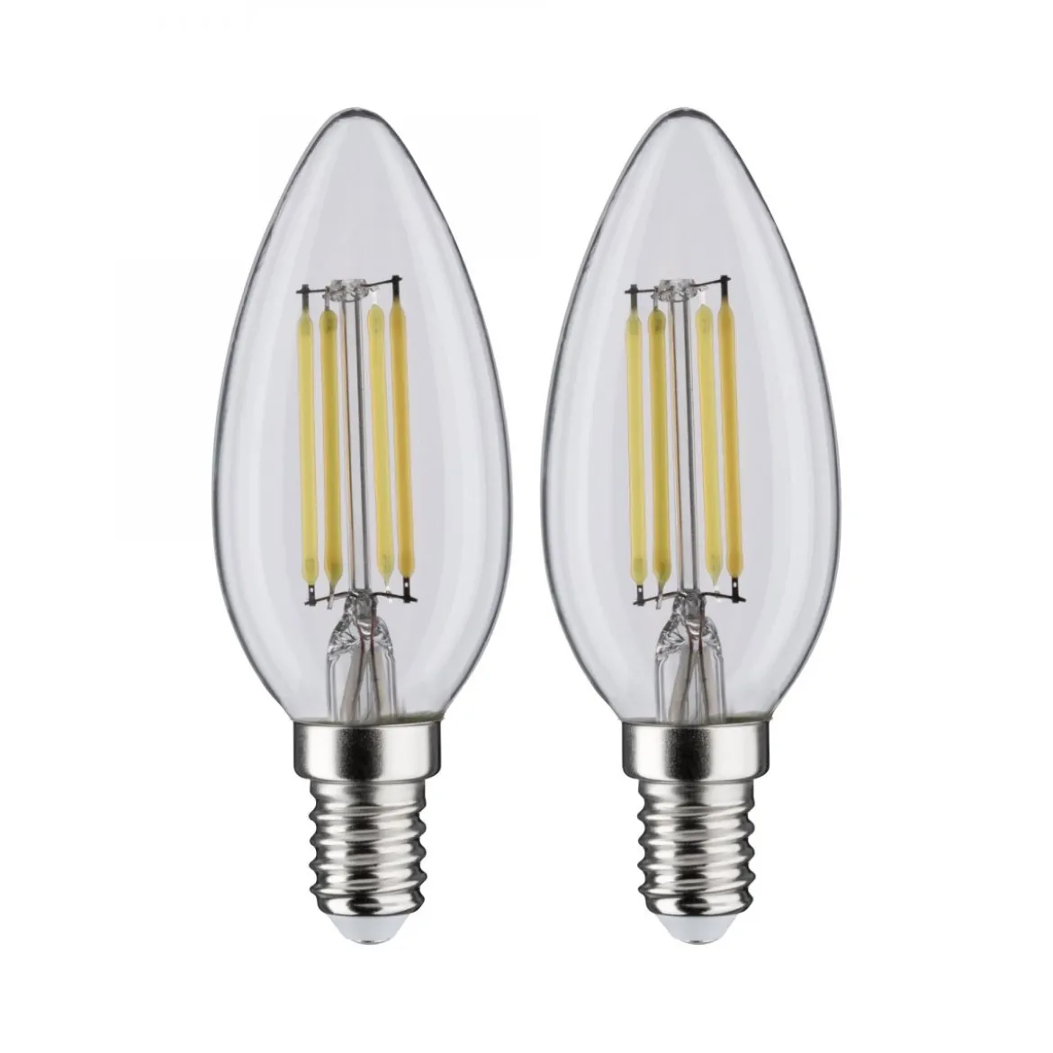 Paulmann 28916 LED Kerze Filament E14 230V 4000K Matt 2-Set