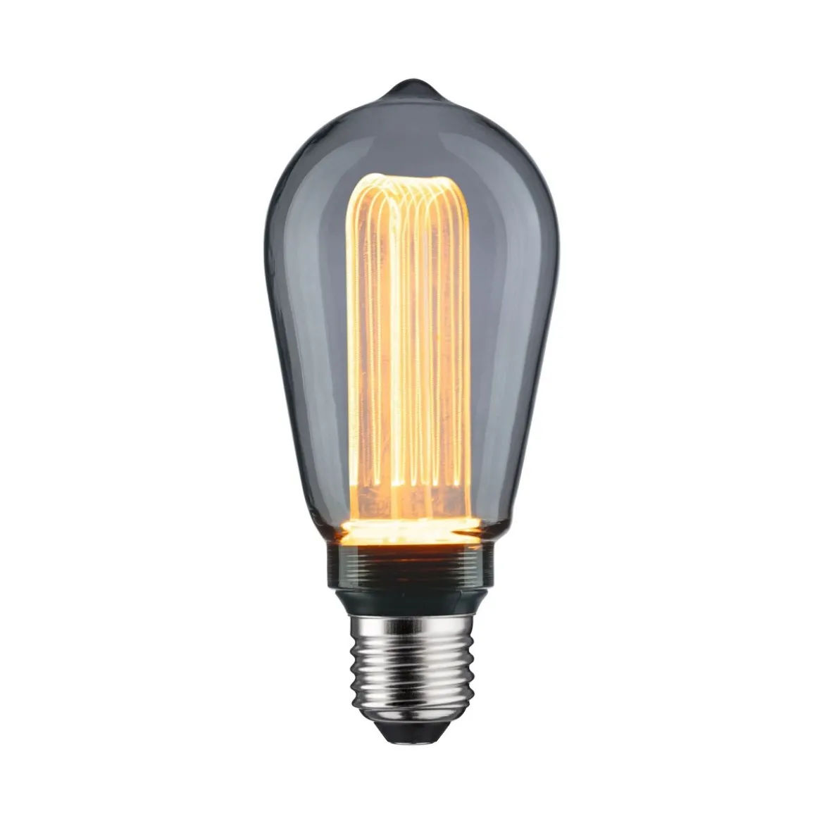 Paulmann 28880 LED Kolben Arc E27 Inner Glow Edition 1800K Rauchglas