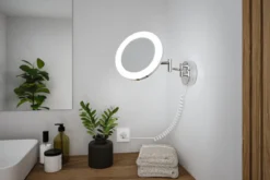 Paulmann 71148 LED Kosmetikspiegel Masua WhiteSwitch IP44 Chrom