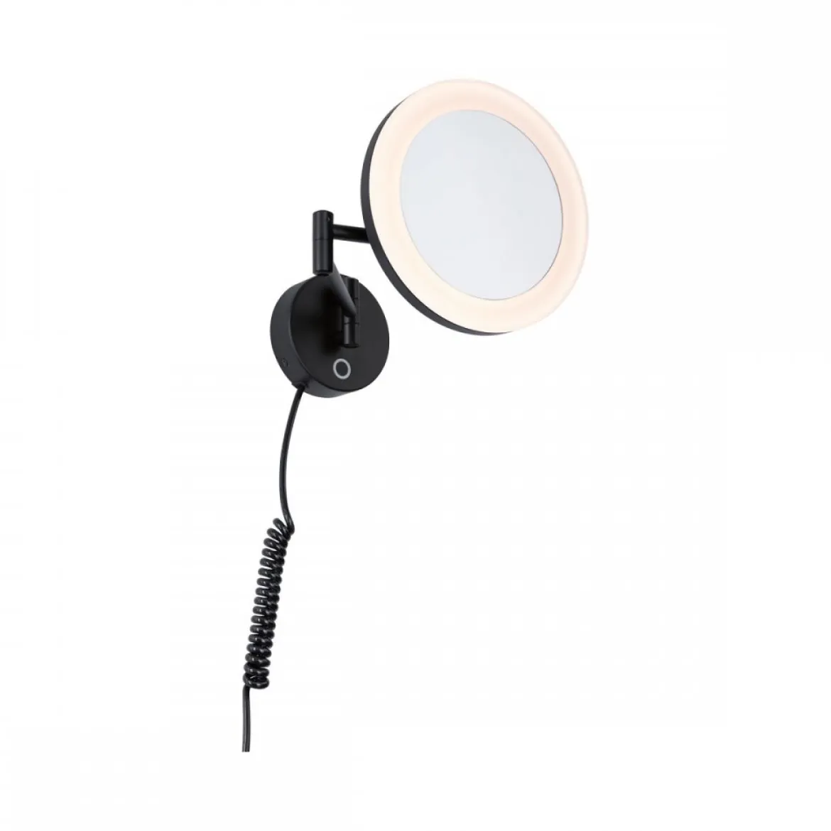 Paulmann 71149 LED Kosmetikspiegel Masua WhiteSwitch IP44 Schwarz