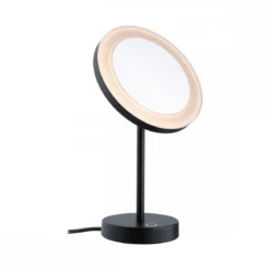Paulmann 71151 LED Kosmetikspiegel Masua freistehend WhiteSwitch IP44 Schwarz