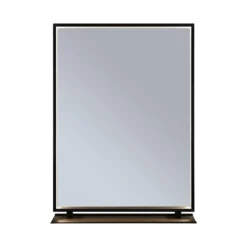 Paulmann 71093 LED Leuchtspiegel Miro IP44 Tunable White Schwarz 62x45cm 3000K