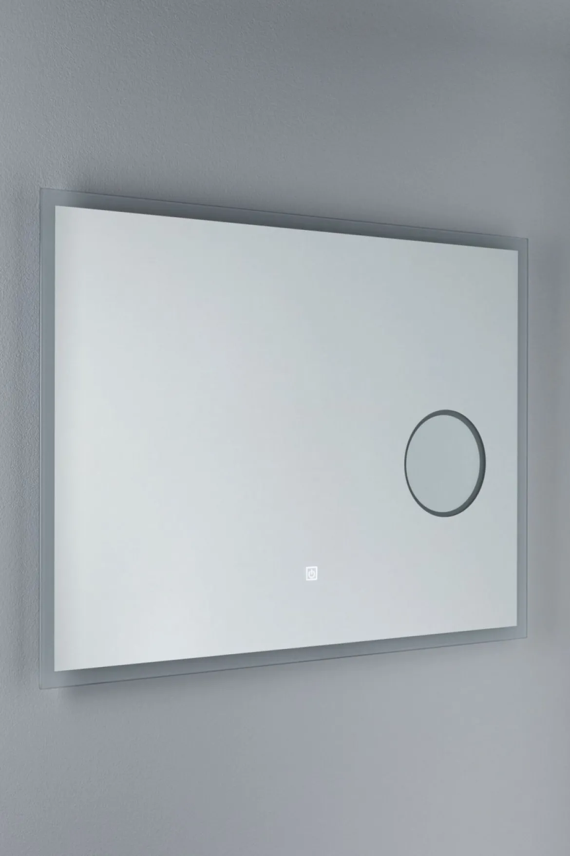 Paulmann 70556 LED Leuchtspiegel Mirra 80x60cm mit Kosmetikspiegel dimmbar