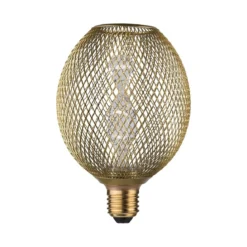 Paulmann 29088 LED Lichtquelle Globe Helix E27 Goldlicht Metall messing