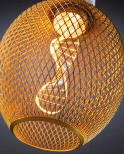 Paulmann 29088 LED Lichtquelle Globe Helix E27 Goldlicht Metall messing