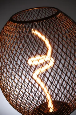 Paulmann 29261 LED Lichtquelle Globe Metallic Glow E27 Goldlicht schwarz dimmbar