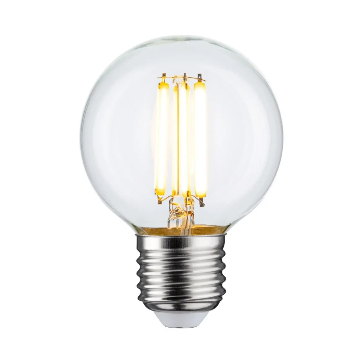 Paulmann 28988 LED Lichtquelle Globe G60 E27 Klar 2700K dimmbar