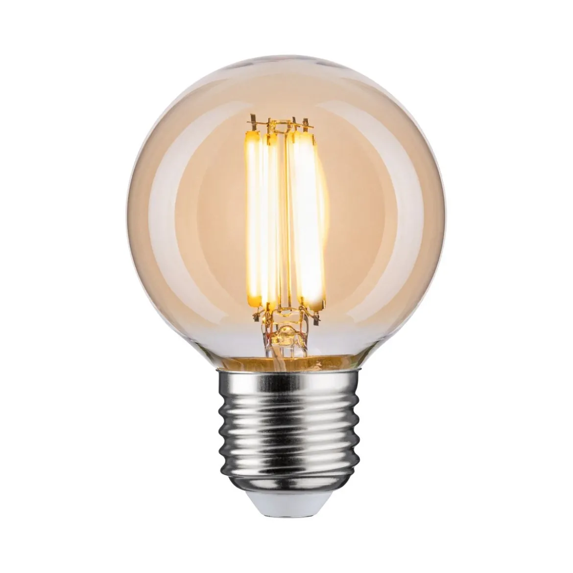 Paulmann 28986 LED Lichtquelle Globe G60 E27 Gold 2700K dimmbar