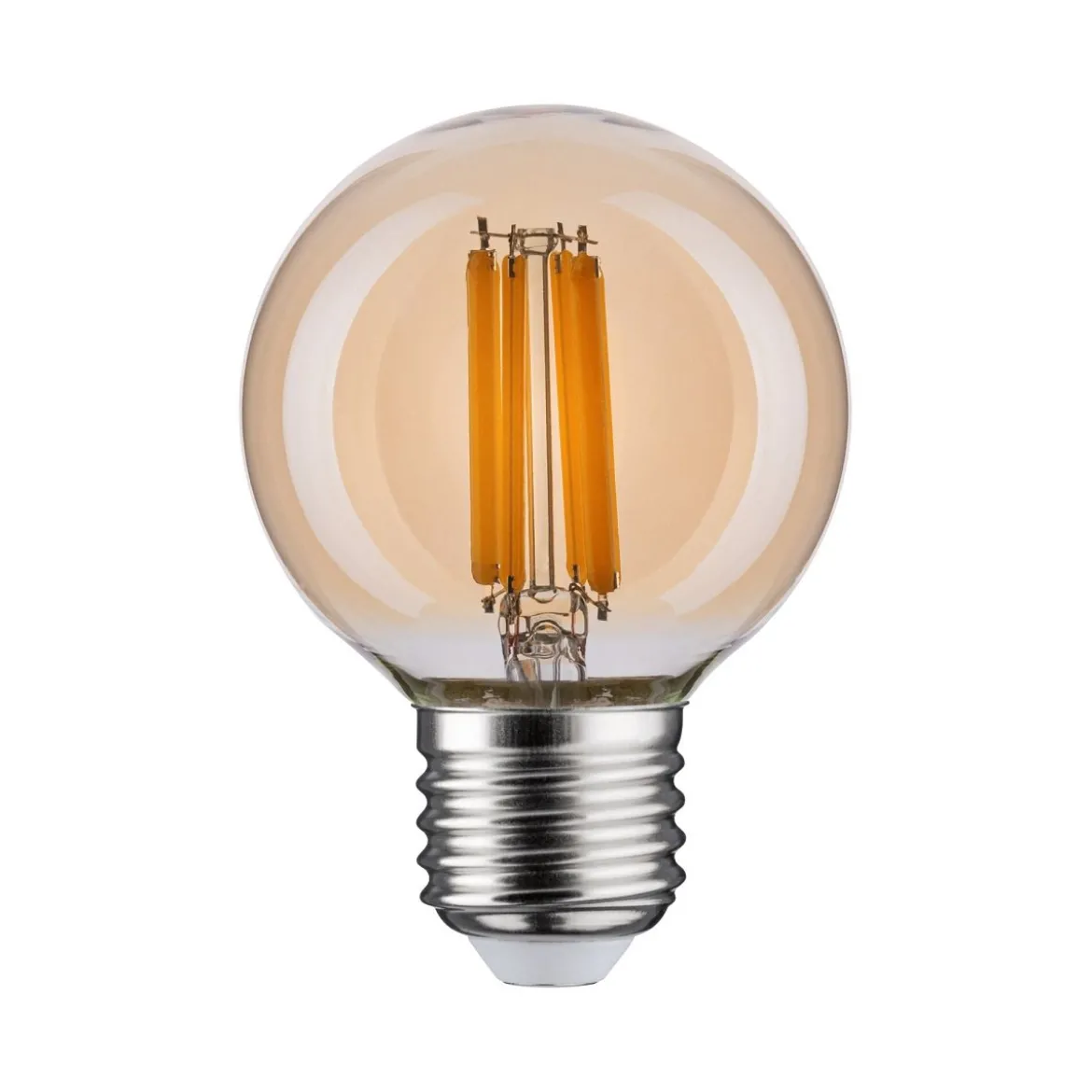 Paulmann 28986 LED Lichtquelle Globe G60 E27 Gold 2700K dimmbar