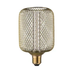 Paulmann 29085 LED Lichtquelle Zyl Spiral E27 Goldlicht Metall messing