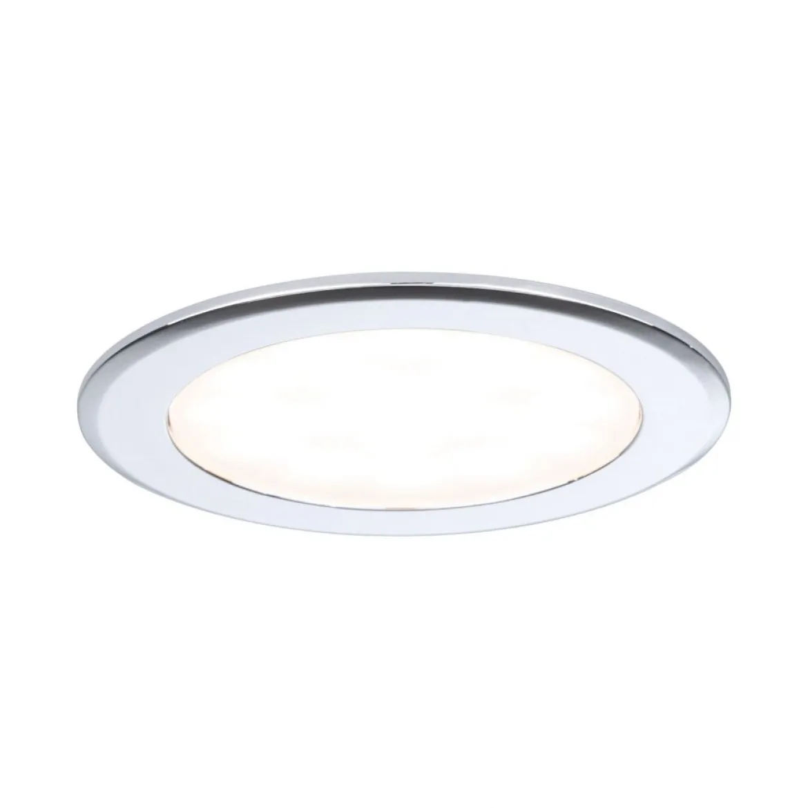 Paulmann 93118 LED Möbeleinbauleuchten 3er Set 3000K Chrom