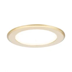 Paulmann 93119 LED Möbeleinbauleuchten 3er Set 3000K Gold