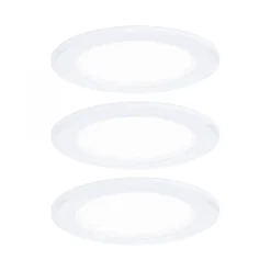 Paulmann 93120 LED Möbeleinbauleuchten 3er Set 4000K Weiß