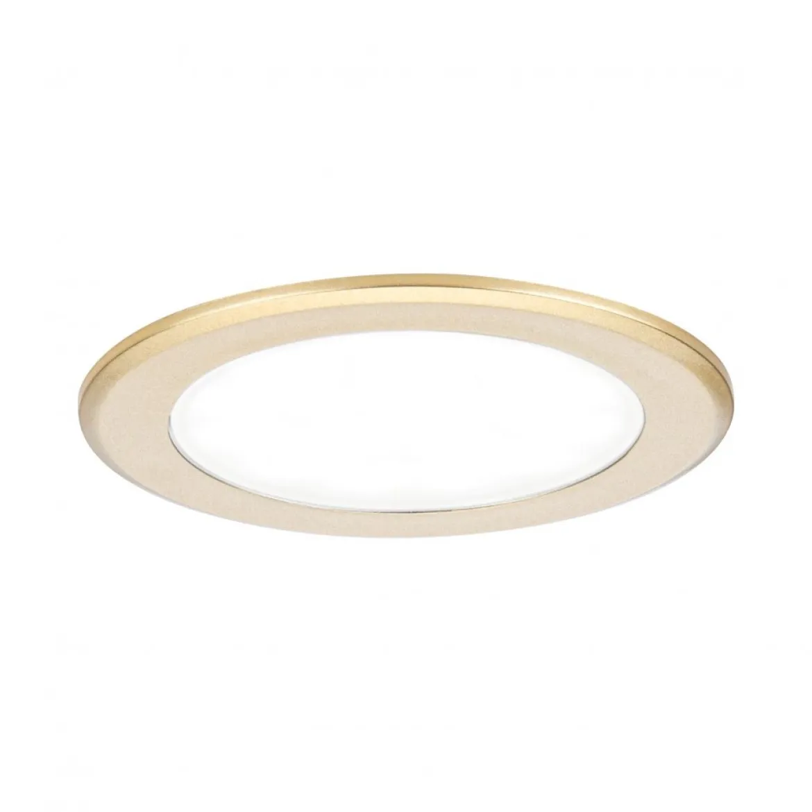 Paulmann 93124 LED Möbeleinbauleuchten 3er Set 4000K Gold matt