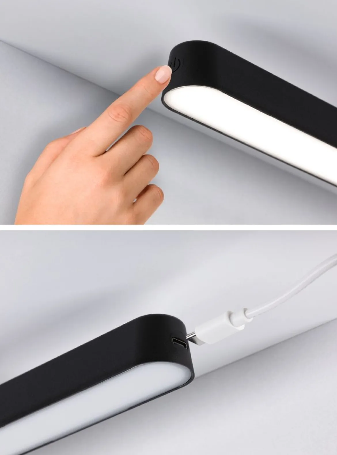 Paulmann 92267 LED Mobile Möbelaufbauleuchte Atali 4000K dimmbar Schwarz