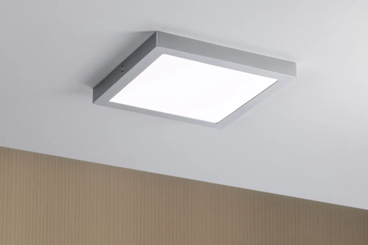 Paulmann 71024 LED Panel Abia eckig 300x300mm 4000K chrom matt
