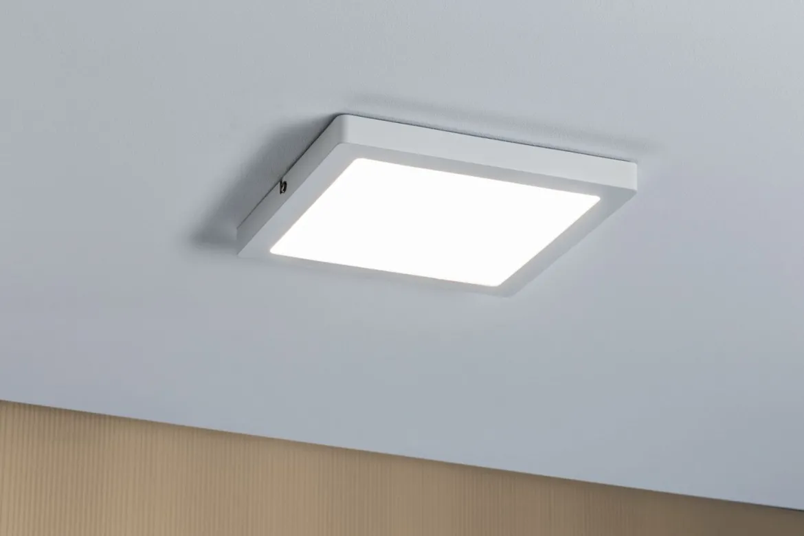 Paulmann 70938 LED Panel Atria eckig 220x220mm Weiß matt 4000K