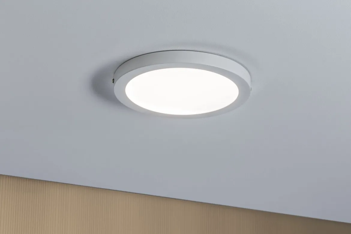 Paulmann 70937 LED Panel Atria rund 220mm Weiß matt 4000K