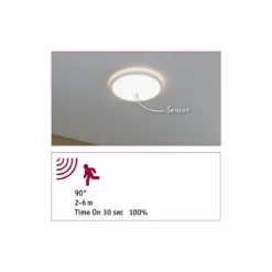 Paulmann 71184 LED Panel Atria Shine Backlight Bewegungsmelder 293mm 4000K IP44 Weiß