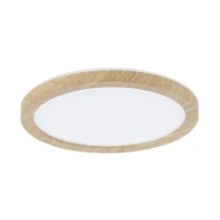 Paulmann 71032 LED Panel Atria Shine Backlight rund 4000K Holzoptik 190mm