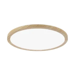 Paulmann 71033 LED Panel Atria Shine Backlight rund 4000K Holzoptik 293mm