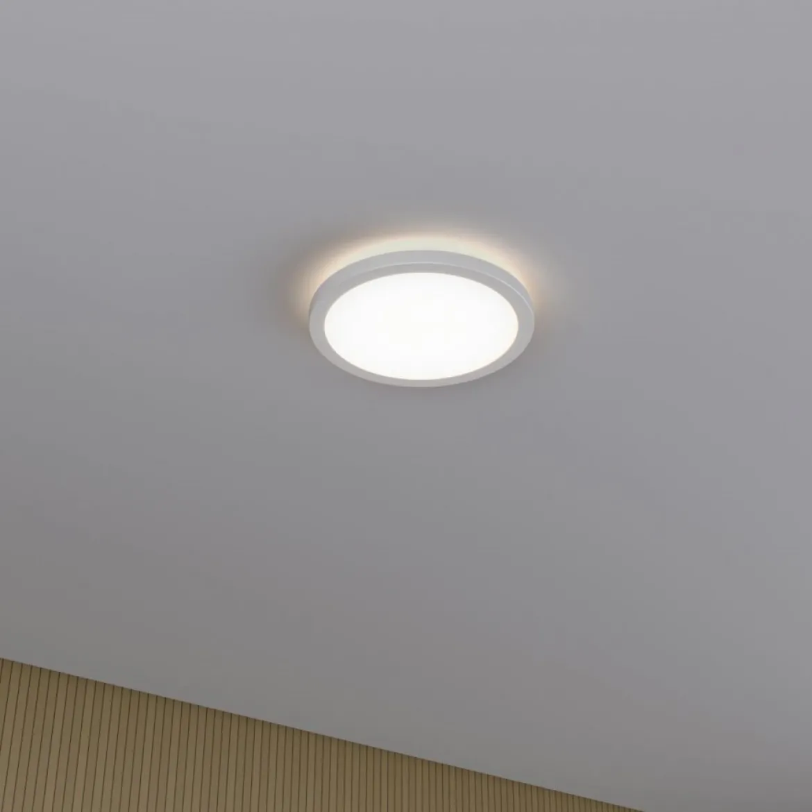 Paulmann 71183 LED Panel Atria Shine Backlight Bewegungsmelder 190mm 4000K IP44 Weiß
