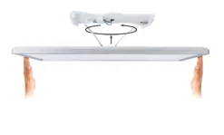 Paulmann 71030 LED Panel Atria Shine Backlight 293x293mm 3000K Holzoptik