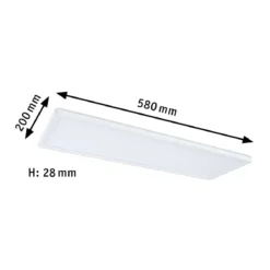 Paulmann 71310 LED Panel Atria Shine 560x200mm 3000-6500K Weiß IP44