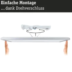 Paulmann 71312 LED Panel Atria Shine 560x200mm 3000-6500K Chrom IP44
