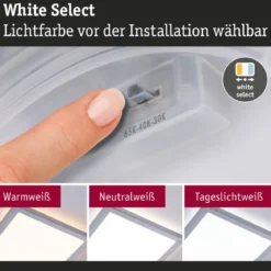 Paulmann 71312 LED Panel Atria Shine 560x200mm 3000-6500K Chrom IP44