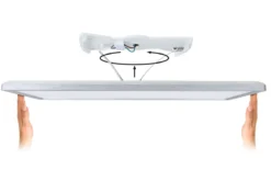 Paulmann 79926 LED Panel Atria Shine 580x200mm 4000K Weiß