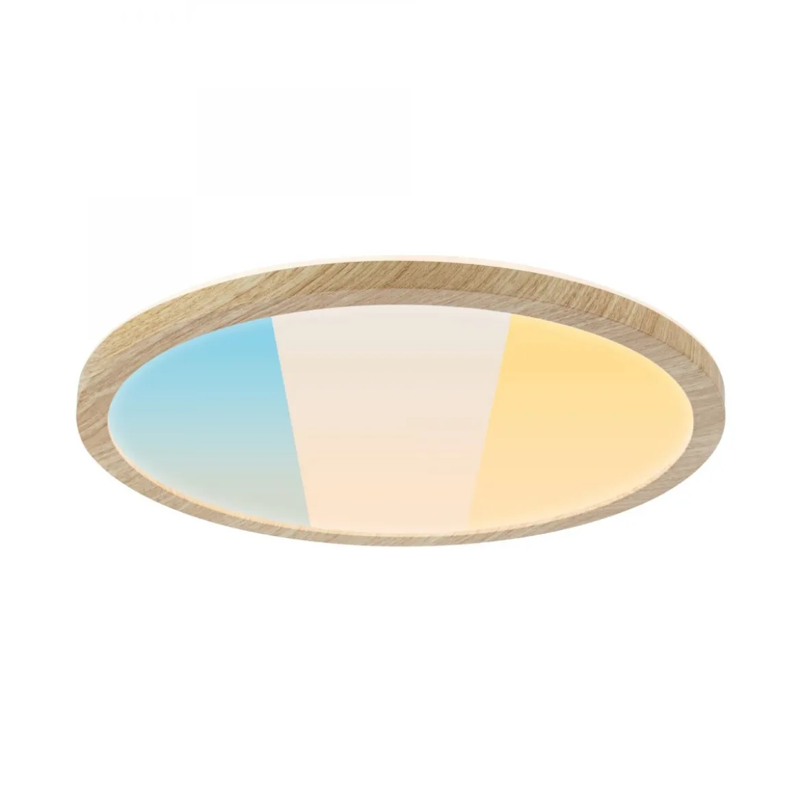 Paulmann 71277 LED Panel Atria Shine 298mm 3000-6500K Holzoptik IP44