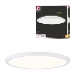 Paulmann 71189 LED Panel Atria Shine rund 290mm 3000K Weiß