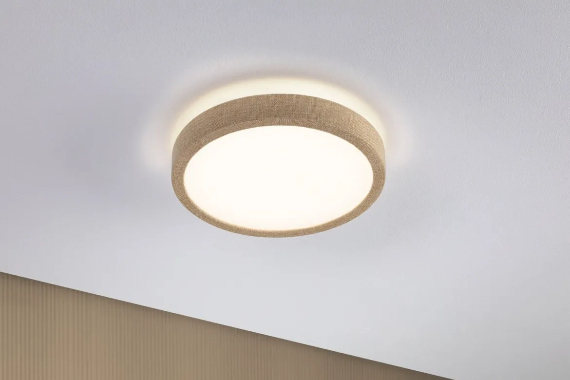 Paulmann 71052 LED Panel Cosara rund 300mm Beige 3000K IP44