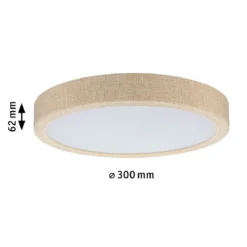 Paulmann 71052 LED Panel Cosara rund 300mm Beige 3000K IP44
