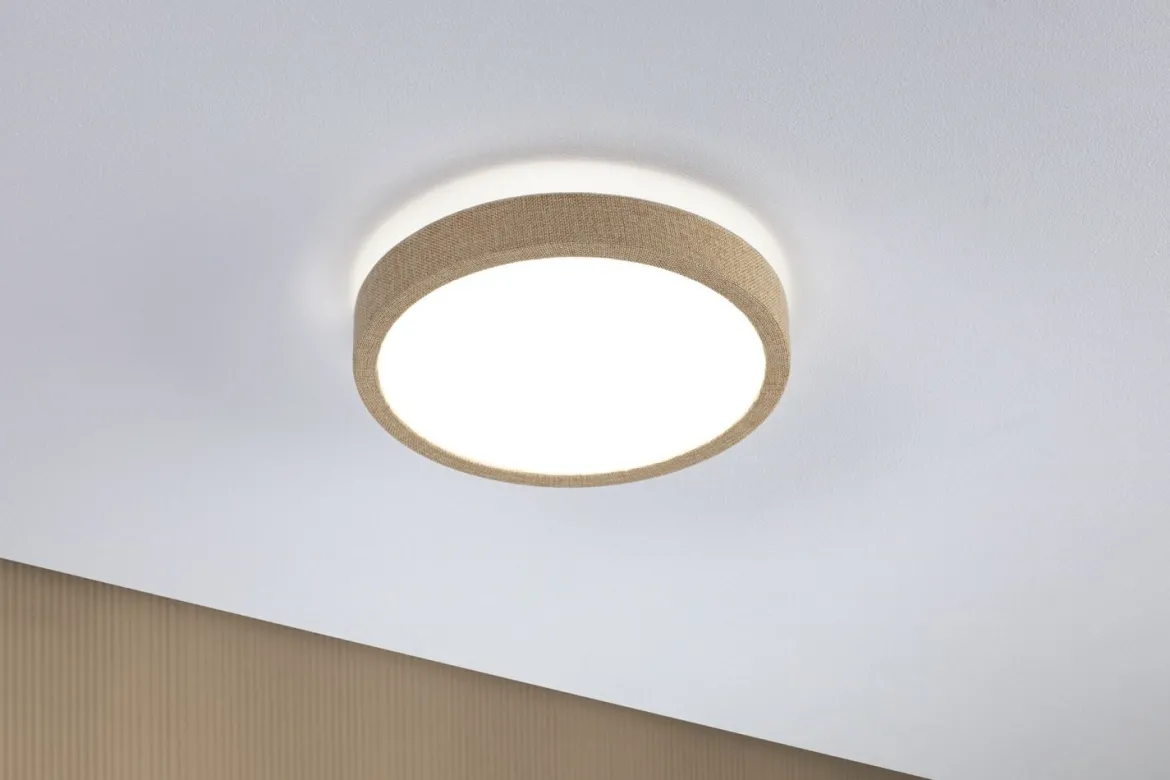 Paulmann 71054 LED Panel Cosara rund 300mm Beige 4000K IP44