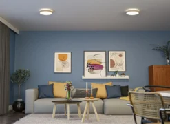 Paulmann 71054 LED Panel Cosara rund 300mm Beige 4000K IP44