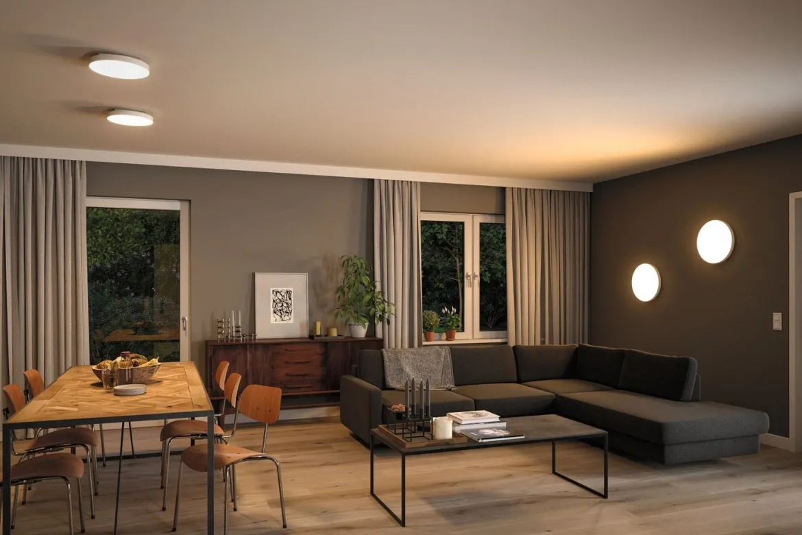 Paulmann 79891 LED Panel Velora 400mm 3000K 19W Weiß